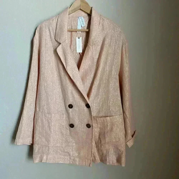 Anthropologie Amadi Kaye Blazer Size Large - Picture 1 of 11